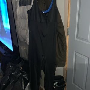 Yitty black silky feeling onesie compressive size large excellent condition